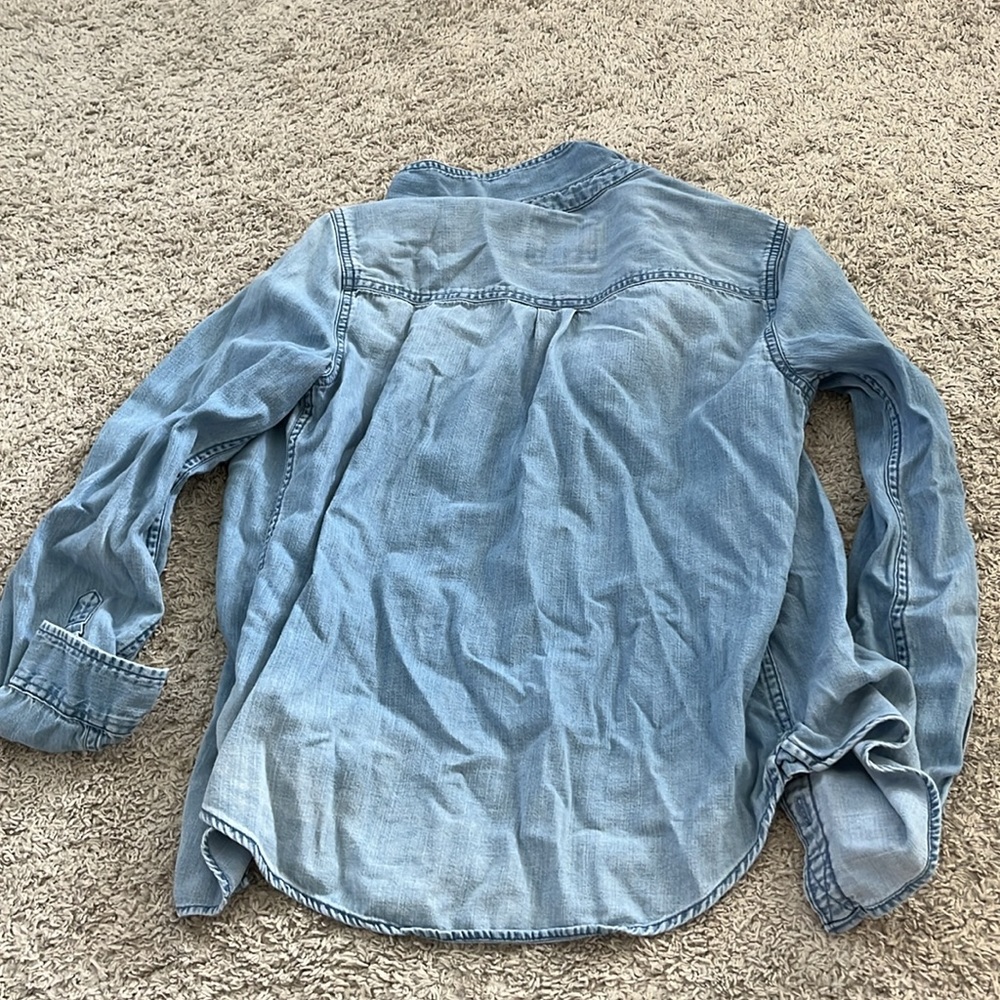 A&F denim button down - Picture 3 of 3